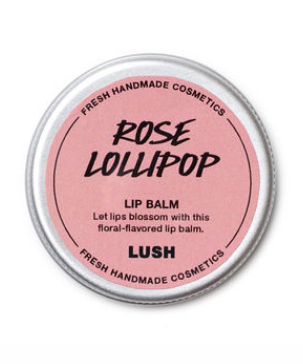 Lush Rose Lollipop Lip Balm, $10.95