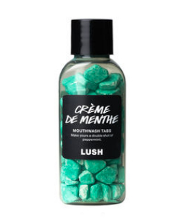 Lush Cr&eacuteme de Menth Mouthwash Tabs, $9.95