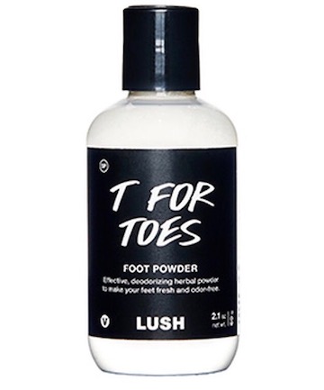 Lush T for Toes Foot Powder, $8.95