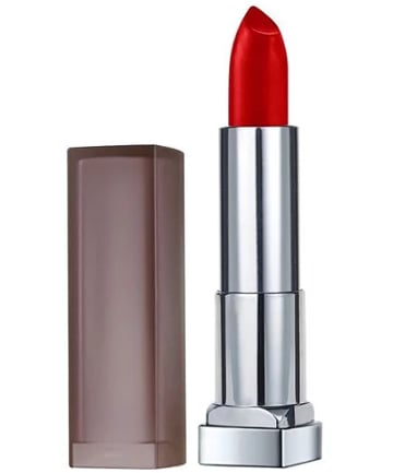 Maybelline New York Color Sensational Creamy Matte Lipstick in Siren in Scarlet, $5.26