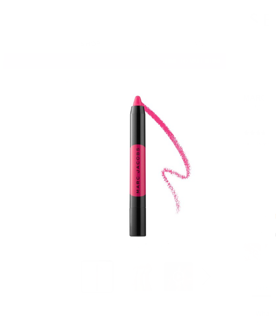 Marc Jacobs Beauty Le Marc Liquid Lip Crayon, $26