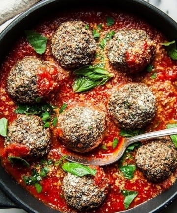 Vegan Mushroom Meatballs