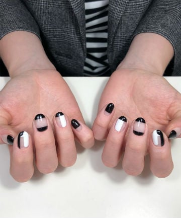 Mod Monochromatic Nails