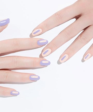 Minimalist Nails: Inverted Hues