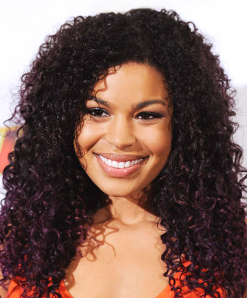 Jordin Sparks' Shiny Natural Spirals