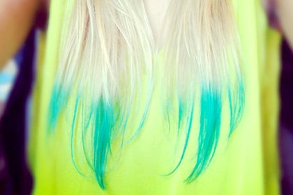 Dip-dye the tips