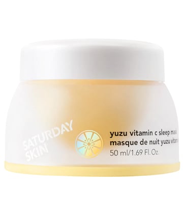 Saturday Skin Yuzu Vitamin C Sleep Mask, $29