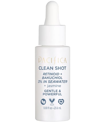 Pacifica Clean Shot - Retinoid + Bakuchiol 3% in Seawater, $12