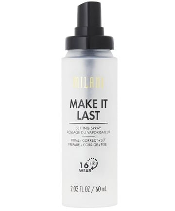 Milani Make It Last Setting Spray Prime + Correct + Set, $9.99