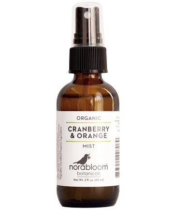 Norabloom Organic Cranberry & Orange Mist, $30