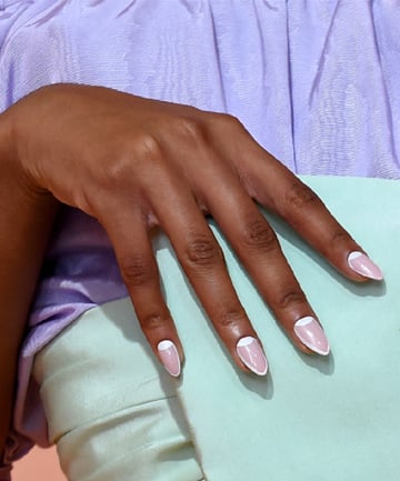 Reverse French Manicure at Alice + Olivia