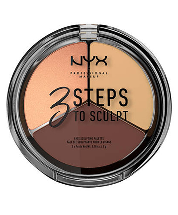 NYX 3 Steps to Sculpt Face Sculpting Palette, $11.99