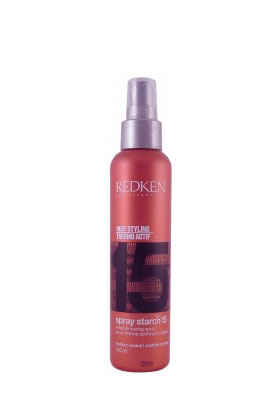 No 1: Redken Spray Starch 15 Heat Memory Styler, $14.30