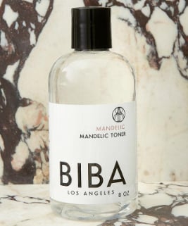 Biba Los Angeles Mandelic Toner, $40