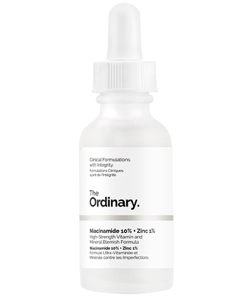 The Ordinary Niacinamide 10% + Zinc 1%, $5.90