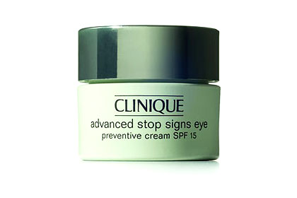 No. 4: Clinique Advanced Stop Signs Eye SPF 15, $32.50