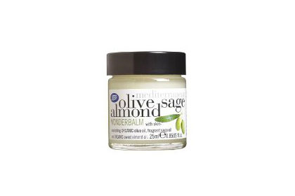 Boots Mediterranean Olive Sage Almond Wonderbalm, $8.99