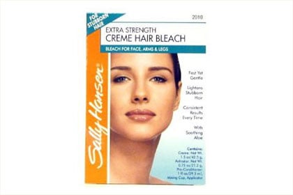 The Best: No. 17: Sally Hansen Extra Strength Creme Hair Bleach For Arms, Legs & Face, $6.29