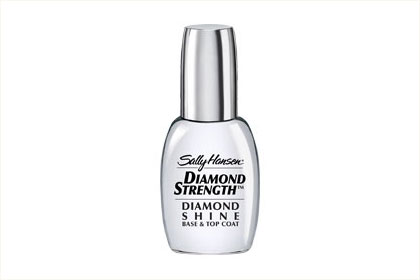 No. 9: Sally Hansen Diamond Strength Diamond Shine Base + Top Coat, $6.99