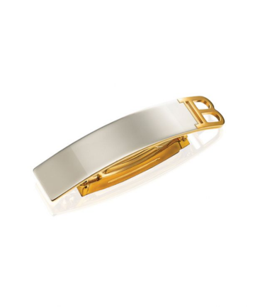 Balmain Hair Barrette Pour Cheveux Medium in Silver, $296