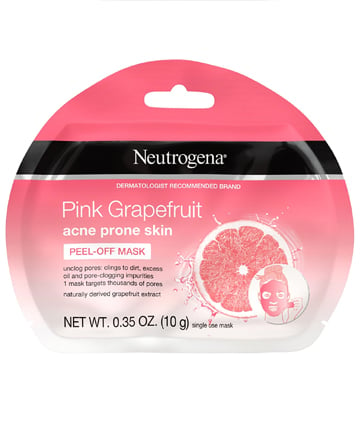 Neutrogena Pink Grapefruit Acne Prone Skin Peel Off Mask, $2.99