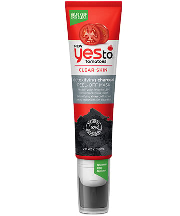 Yes To Tomatoes Detoxifying Charcoal Peel-Off Mask, $13.97