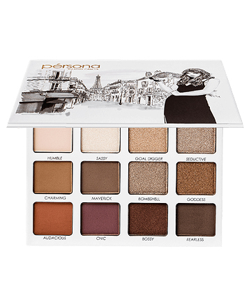 Eyes: Persona Cosmetics Identity Eyeshadow Palette, $32