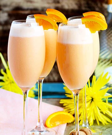 Pineapple Orange Creamsicle Mimosa 