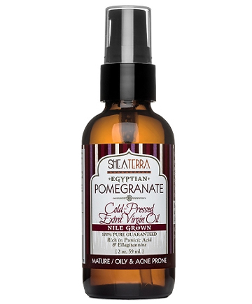 Shea Terra Organics 100% Pure Egyptian Pomegranate Oil (Cold Pressed, Nile Grown), $24