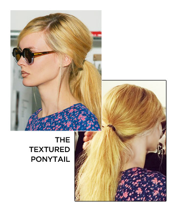 The Textured Ponytail