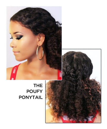 The Poufy Ponytail