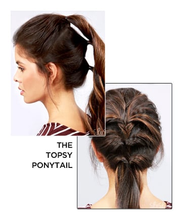 The Topsy Ponytail