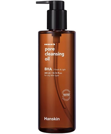 Hanskin Pore Cleansing Oil BHA, $25