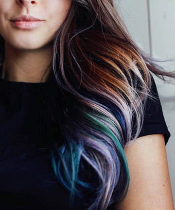 Oil Slick Ombre