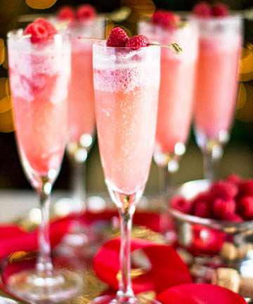 Raspberry Cream Mimosa