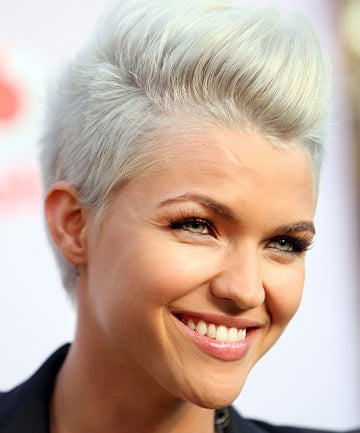 Ruby Rose's Platinum Hair in 2009