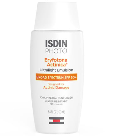 Isdin Eryfotona Actinica Daily Mineral Sun Protection, $55