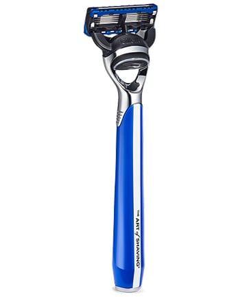 The Art of Shaving Morris Park Collection Royal Blue 5 Blade Razor, $60