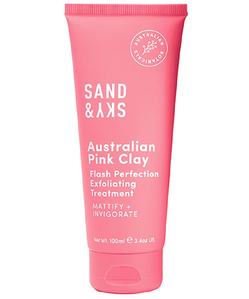 Sand & Sky Australian Pink Clay Flash Perfection Exfoliating Treatment, $43