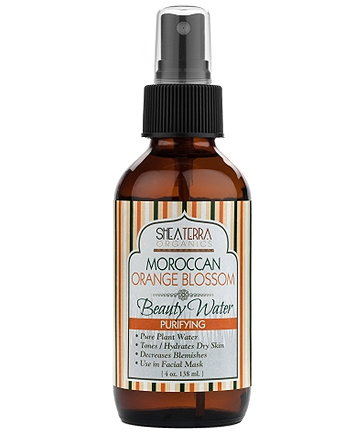 Shea Terra Organics Moroccan Orange Blossom Beauty Water, $16