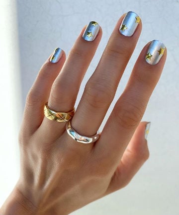 Mani of the Week: Shiny, Shiny Stars