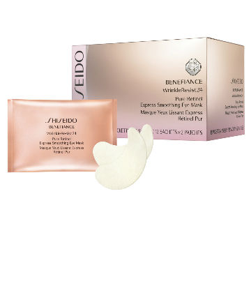 Shiseido Benefiance Wrinkle24 Pure Retinol Express Smoothing Eye Mask, $65 for 24