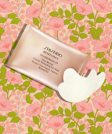 Shiseido Benefiance WrinkleResist24 Pure Retinol Express Smoothing Eye Mask, $62.50