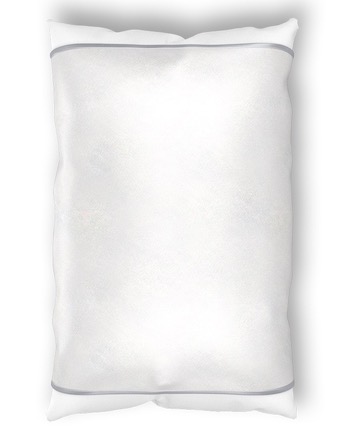 Silked Ivory Silk Pillow Sleeve w/Grey Trim, $69.50