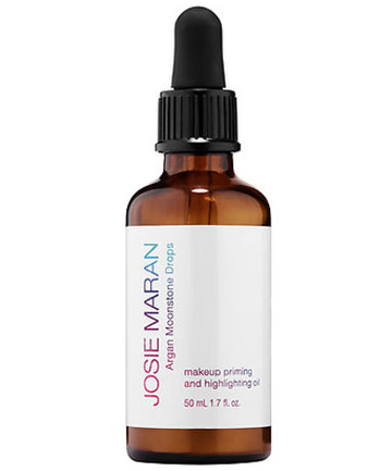 Josie Maran Argan Moonstone Drops Makeup Priming and Highlighting Oil, $48