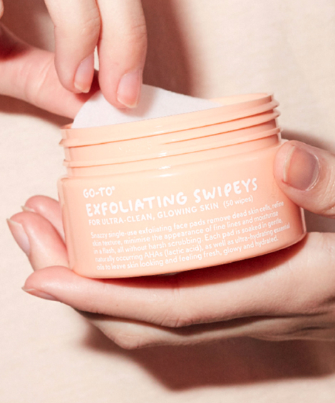 Go-To Exfoliating Swipeys, $35