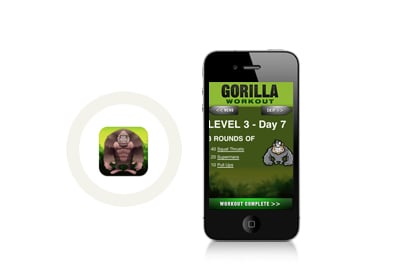 Gorilla Workout, $1.99   