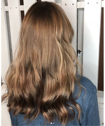 Who looks best with reverse balayage hair?