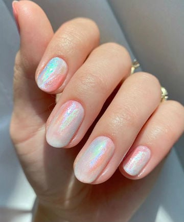 Mani of the Week: Pearlescent Unicorn Nails