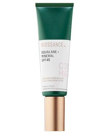 Biossance Squalane + Mineral SPF 45, $39